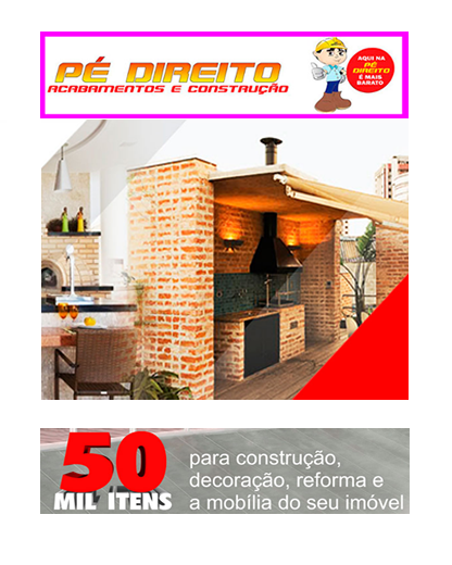 Pé Direito Matérial de Construção